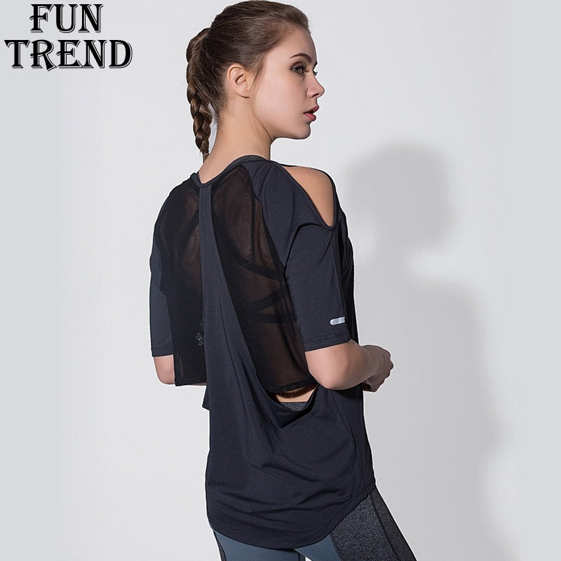 Back Mesh Tank Top