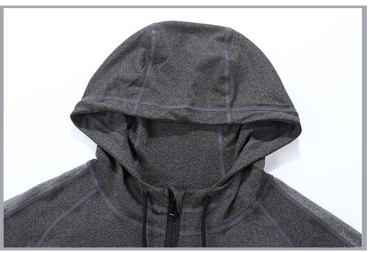 Hooded Running Jacket - Infinity Fitness